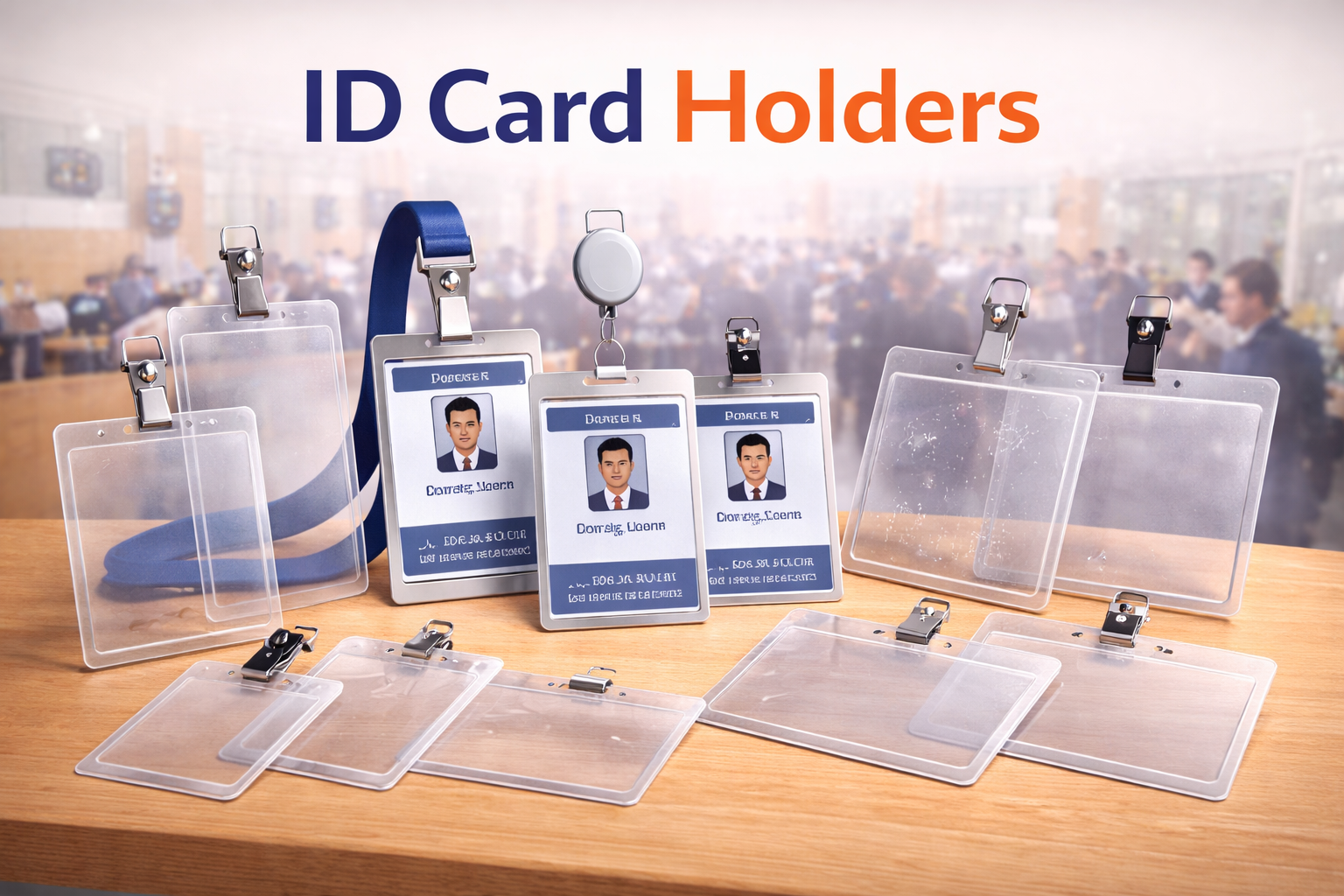 Premium ID Card Holders for Secure & Professional Display