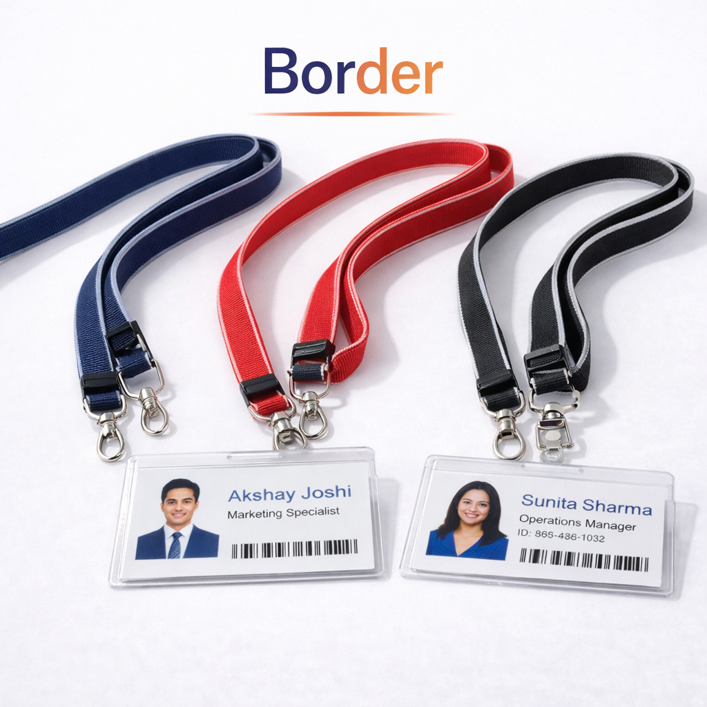 Border Lanyard Roll