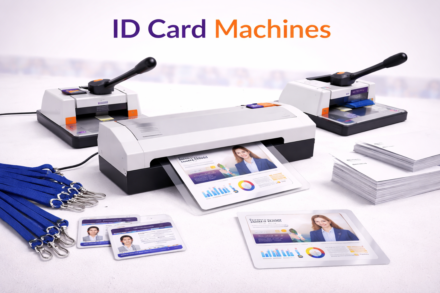 Professional ID Card Printing Machines for Institutions